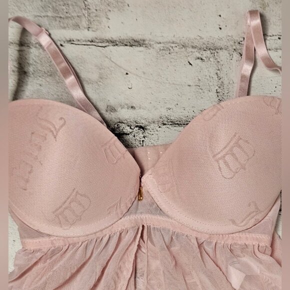 Juicy Couture Pink Chemise with Sweetheart Neckline - Picture 4 of 13